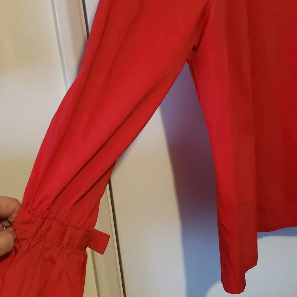 Marled Red Fiesta Blouse - Picture 7 of 9